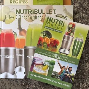 NutriBullet Recipe and User Guide Set
